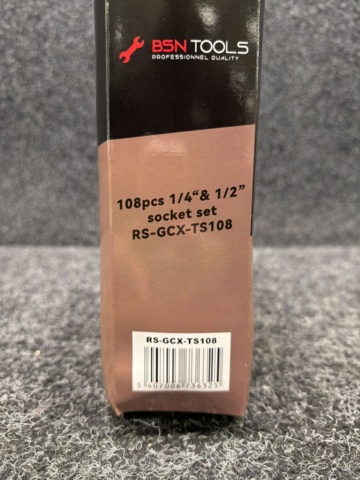 1585688-5 Hylsnyckelsats BSN Tools RS-GCX-TS108 - 108-delar