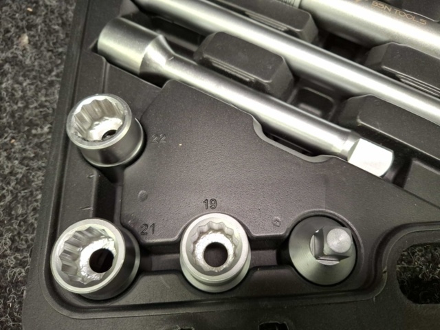 1585605-9 Hylsnyckelsats BSN Tools RS-GCX-TS016 - 16-delar 3/4"