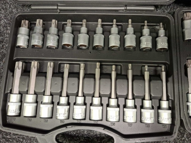 1585582-7 TORX-hylssatser BSN Tools RS-GCX-TS088 - 88-delar med förvaringsväskor