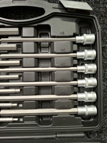 1585582-15 TORX-hylssatser BSN Tools RS-GCX-TS088 - 88-delar med förvaringsväskor