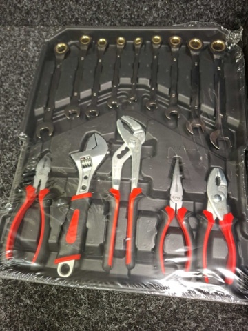 1585577-16 Verktygssats med väska BSN Tools RS-GCX-TS187 - 187-delar