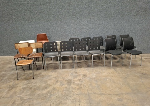 17 chairs