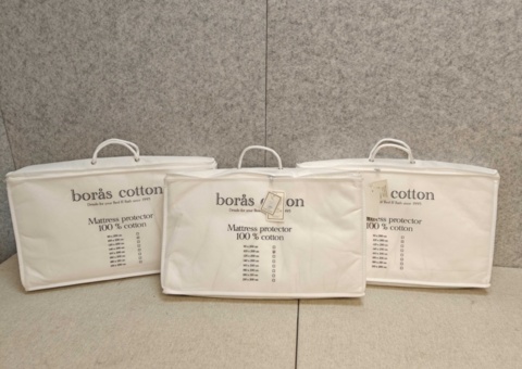 3pcs Mattress protectors Borås Cotton 105x200cm