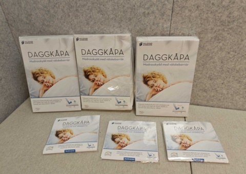 3 mattress covers, and 3 pillow covers Hilding