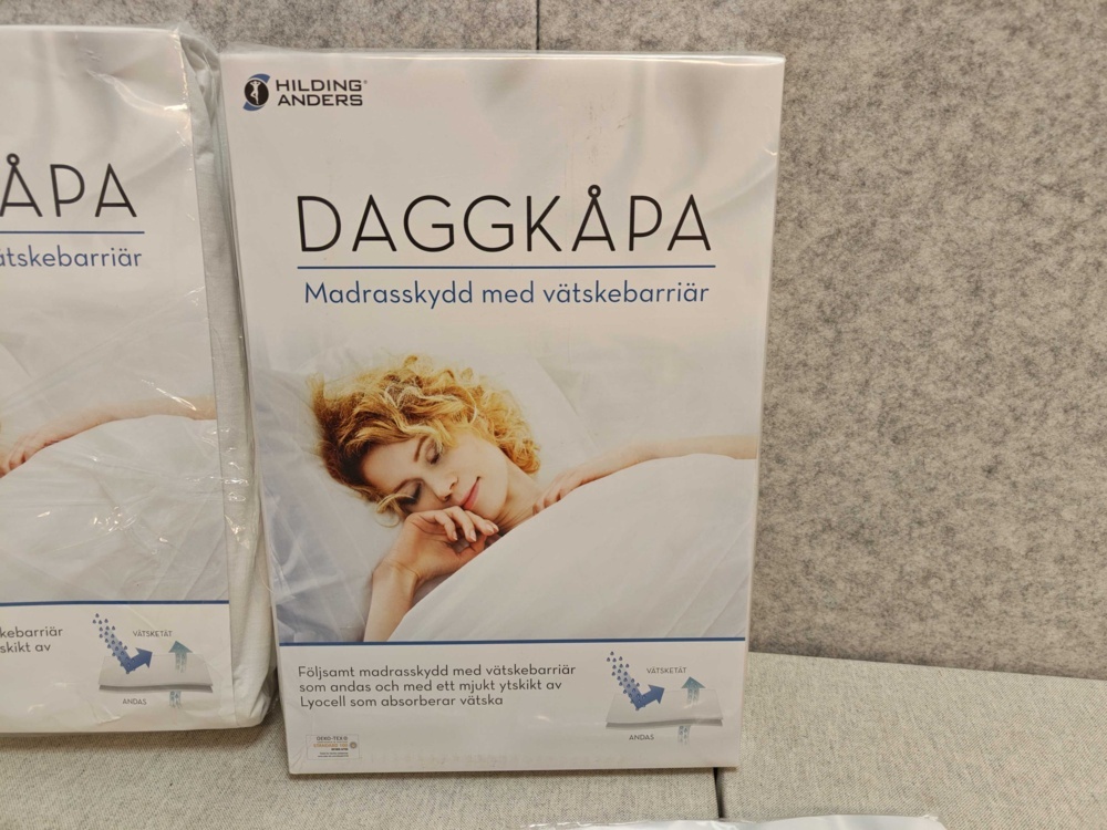1564876-2 3 mattress covers, and 3 pillow covers Hilding
