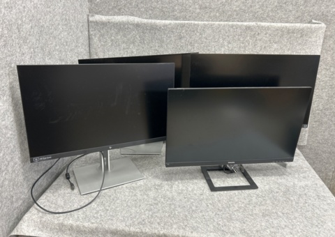 Computer monitors 27" 4 pcs