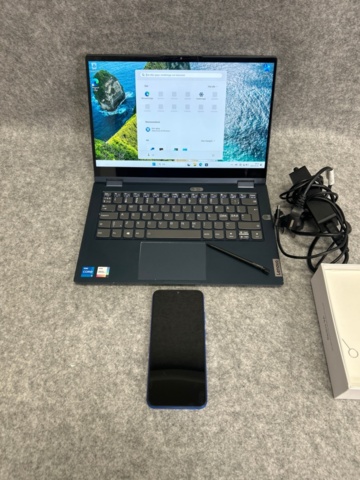 Bärbar dator Lenovo Thinkbook 14S Yoga, inkl telefon på auktion i Skåne, Åkarp hos PS Auction