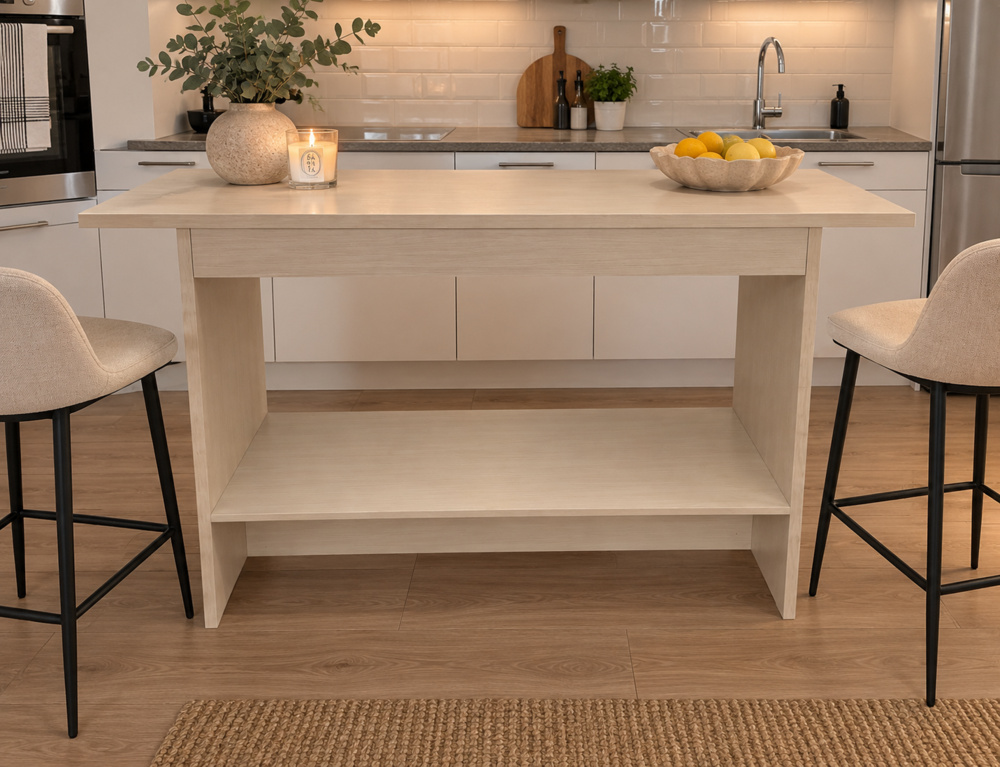 1585105-1 Venture Home Barbord 160x60x 106 svart