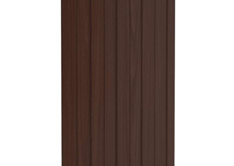 Ceiling panel 36 pieces Brown Wood 100 x 45 cm