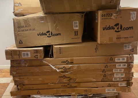 Mixed Garden shed, garden. Available in cardboard not checked
