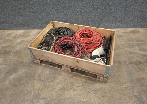 Various electrical wiring for solar panels