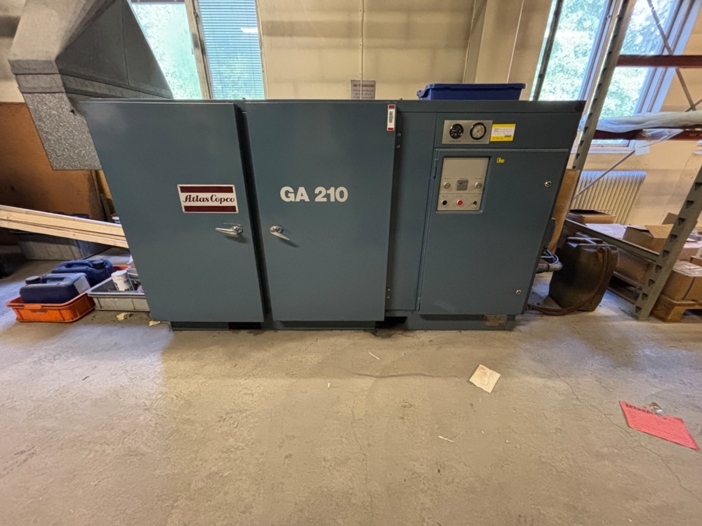 1563480-1 Stationär skruvkompressor – Atlas Copco GA 210