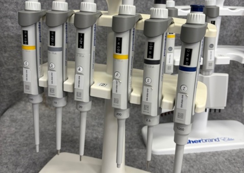 Pipettes Fisherbrand 16 pcs with stand