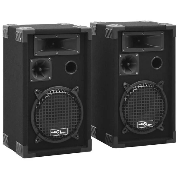 1585784-1 Passiva PA-högtalare 2 st 800 W svart