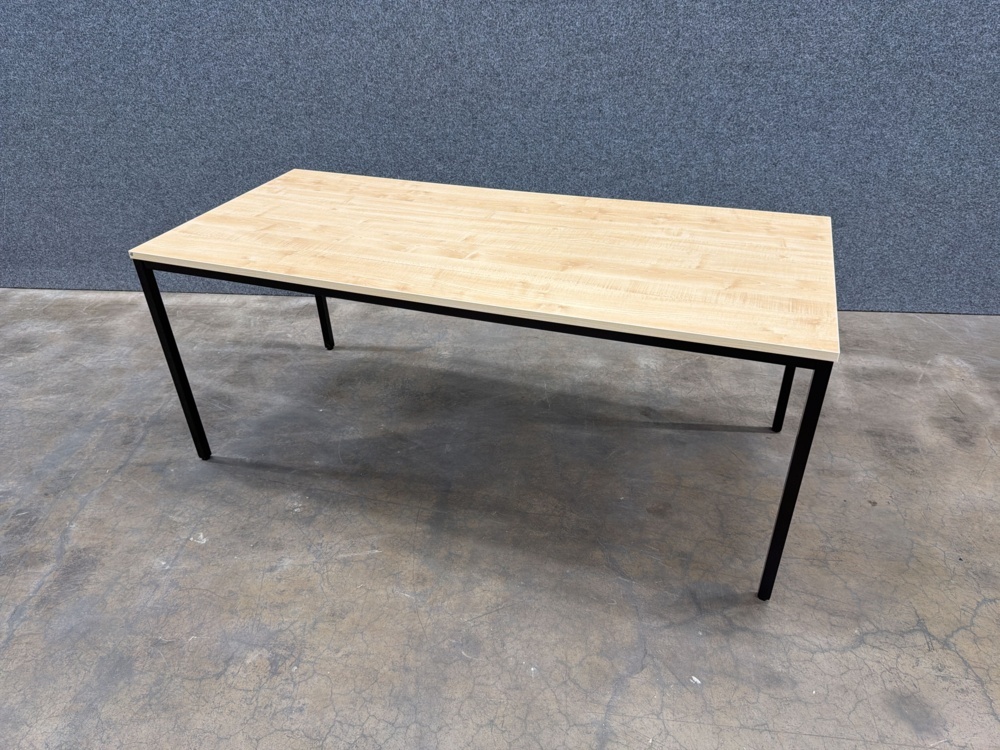 1585928-2 Table JAMIE 1800x800 mm, birch laminate, black