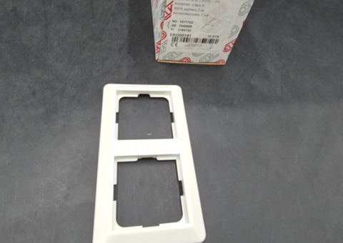 Cover frames, 65 pcs - ELKO, 2-gang, white