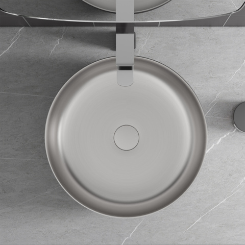 1586683-2 Tvättställ - Bathlife Klenod, borstad nickel