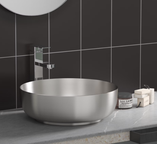 1586681-1 Tvättställ - Bathlife Klenod, borstad nickel
