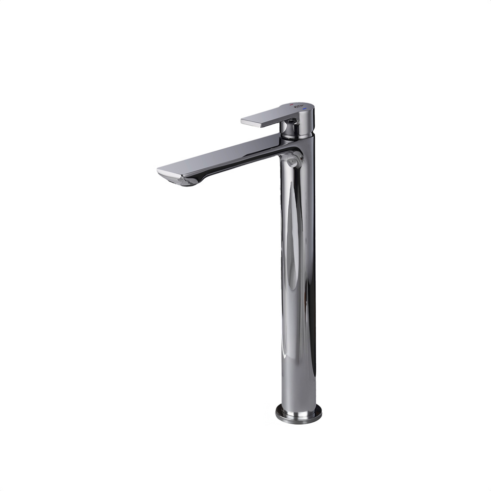 1586908-1 Tvättställsblandare, 4 st - Bathlife Skimra, hög, krom
