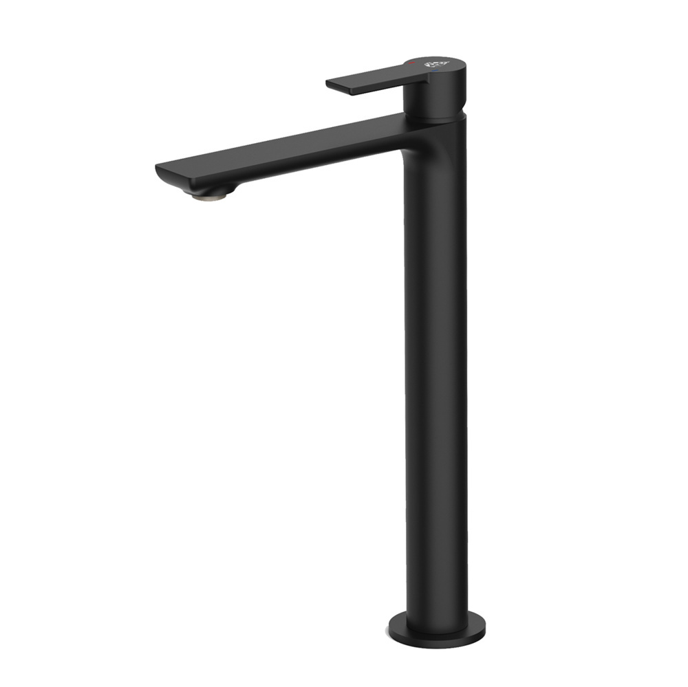 1586949-1 Tvättställsblandare, 4 st - Bathlife Skimra, hög, svart