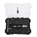 1587401-3 Excenterslip med batteri och laddare - Voltgear Plus, 20 V, bitsset 105 delar