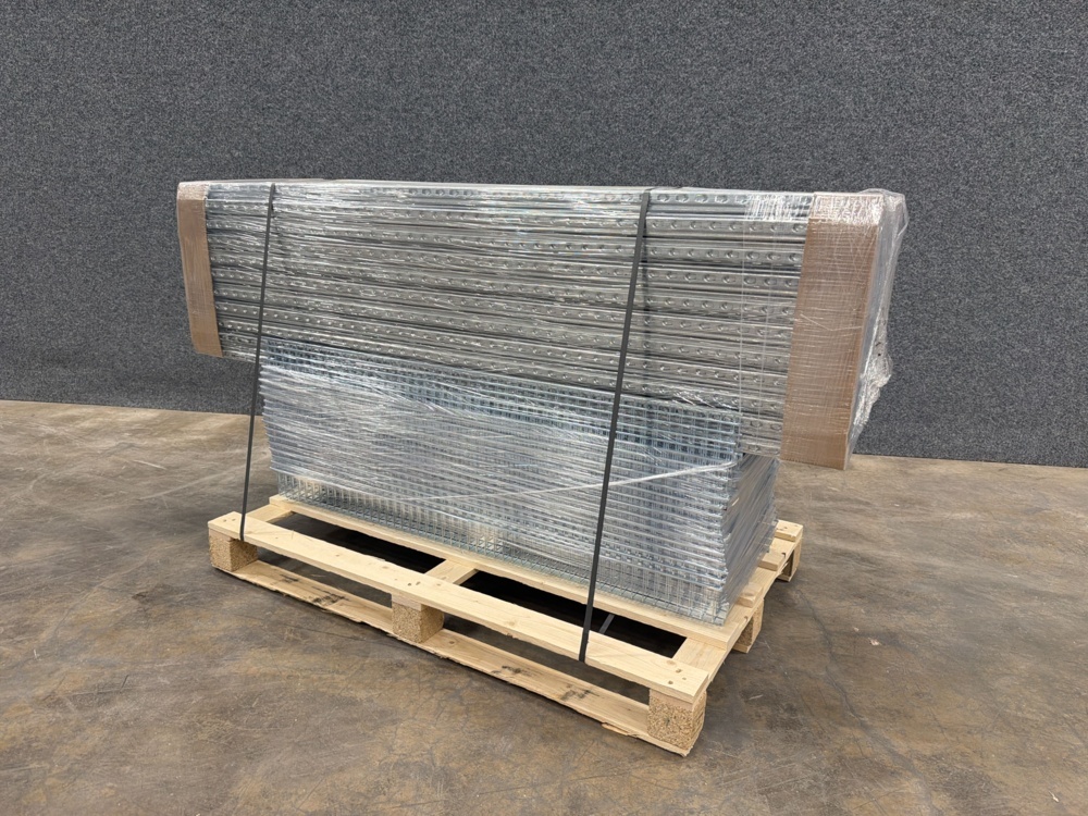 1585938-2 Shelving system TRANSFORM Basic section, 4 wire shelves, 1576x1275x400 mm