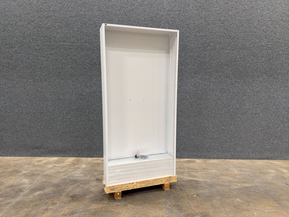 1585939-1 Sheet metal cabinet, 11 shelves, 1990x940x275mm