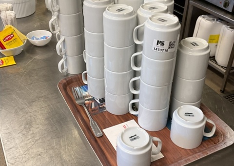 Lot of approx. 90 pcs. coffee mugs
