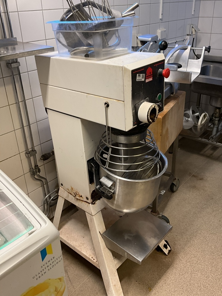 1473722-1 Whisk and mixing machine Björn 20L