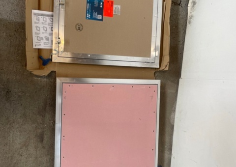 Inspection hatch, 4pcs, Ei30-Ei120, 615x615mm