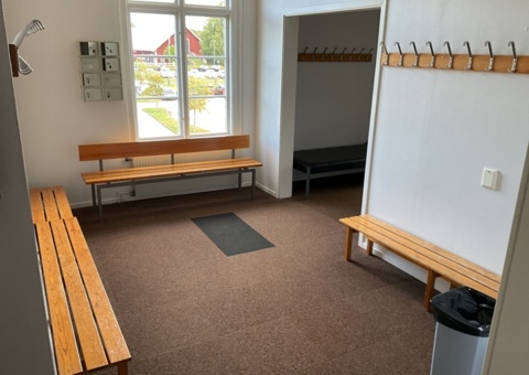 Changing room equipment