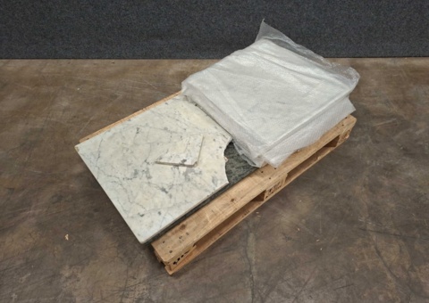 6 marble slabs