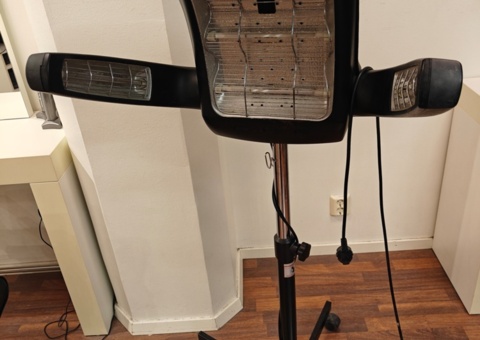 2pcs Infrazone / heating units for hairdresser