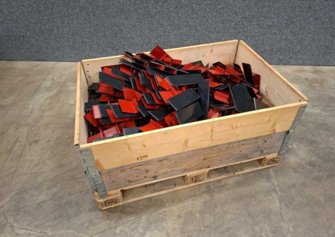 Lot with plastic parts