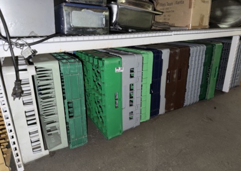 Dish racks, 12 pcs - various models