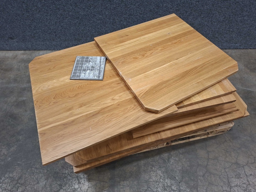 1587479-2 assortment of table tops