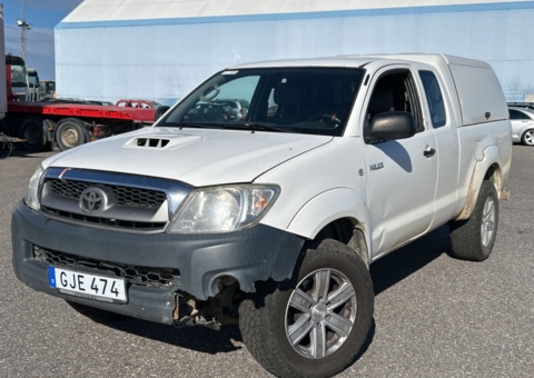 Toyota Hilux Extra Cab 2.5 4x4 Manual, 144hp, 2011 (Repair item)