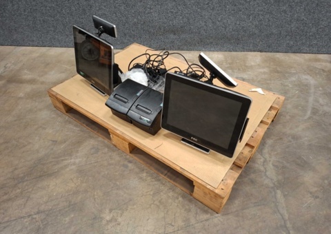 2 pcs POS terminal PP-9645C FEC