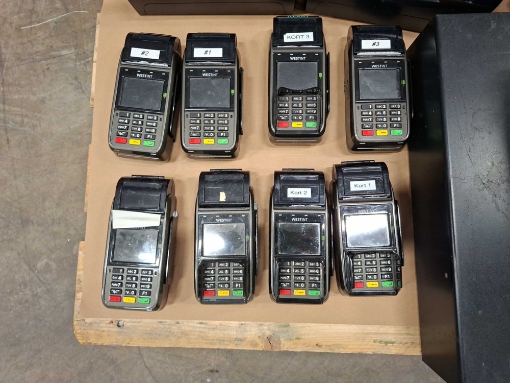 1587491-2 Card terminals, receipt printers, etc.