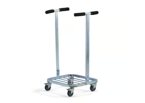 Sack holder CARRY 125 liters, electrogalvanized