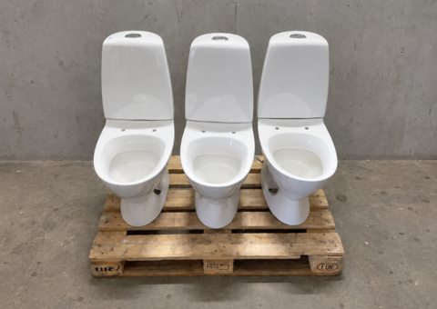 Ifö Sign WC seats, 6 pcs, rear flushing