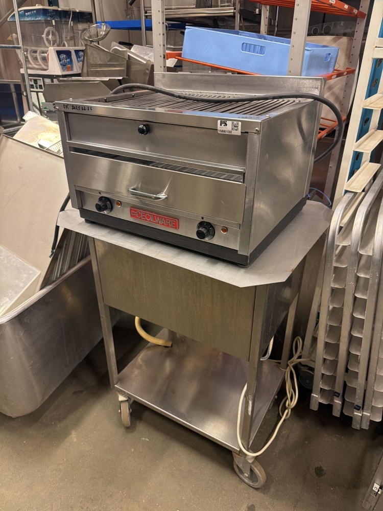 1566132-1 Grill with trolley - Cecilware