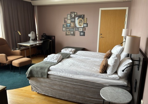 Avyttring av nedplockade kompletta hotellrum
