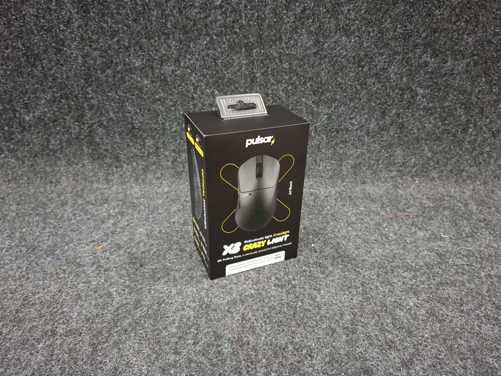 1579181-2 Wireless gaming mouse Pulsar X3 CRAZYLIGHT Mini (jet black)