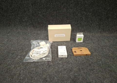 Assortment of home electronics