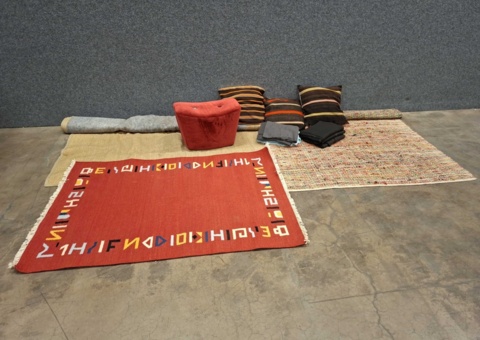 Rugs and cushions
