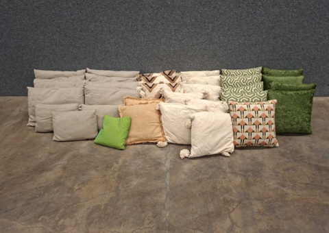 Assortment of pillows