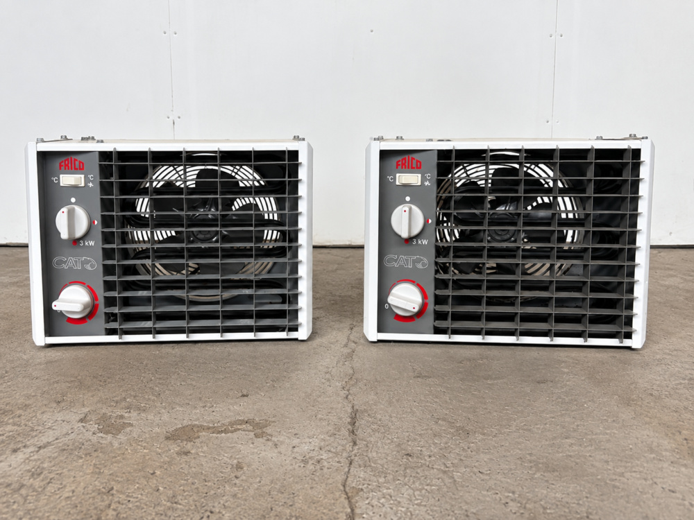 1587605-1 Frico C3 fan heaters – 3 kW, 2 pcs.