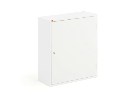 Sectional cabinet SERVE With 4 shelves, 800x660x275 mm, white