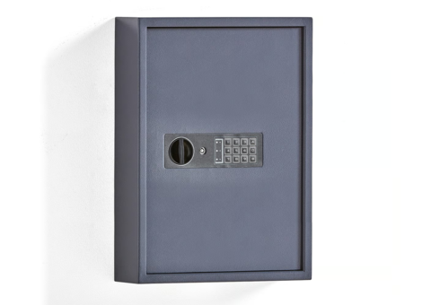 Key cabinet BARKER 550x400x120 mm, 100 hooks, code lock